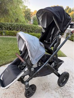Uppababy vista double stroller