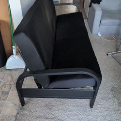 Black futon