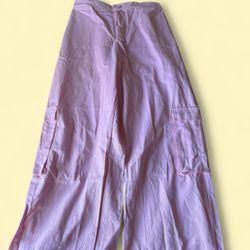 NEW PINK CARGO PANTS