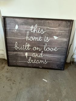 Home Decor Sign