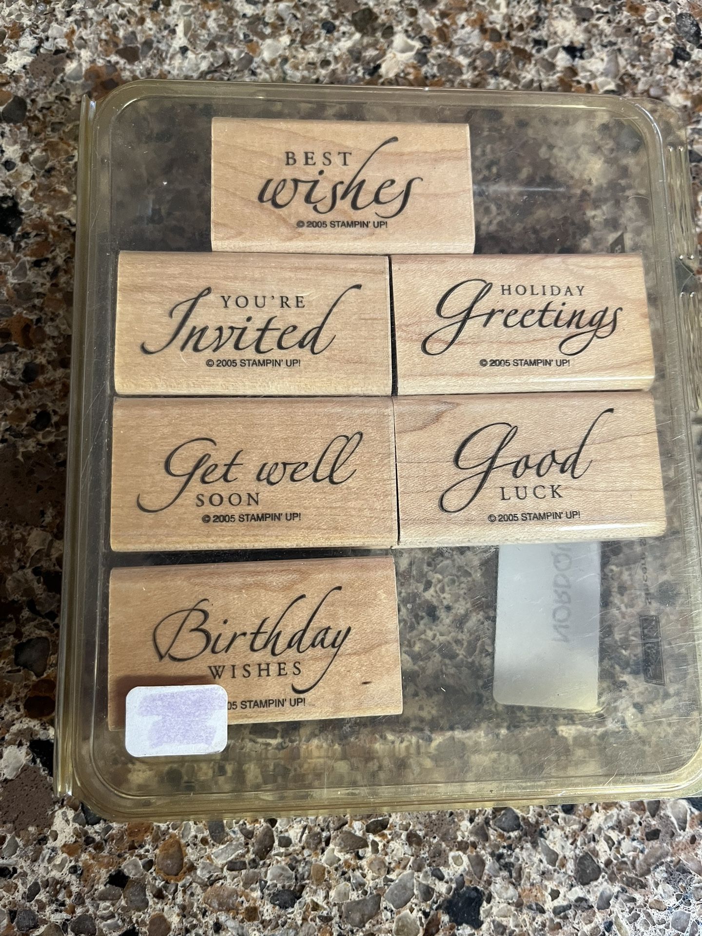 rubber stamps for paper crafts   Best wishes You’re invited  Get well soon Birthday wishes  Holiday greetings Good luck 