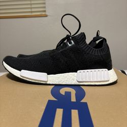  Adidas: A Ma Maniere x Invincible x adidas NMD_R1 Primeknit 'Core Black