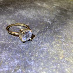 Cushion Cut Solitaire Ring,  Claw Prong Perfection