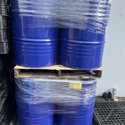 55 Gallon Metal Drums Close Up $20 Each
