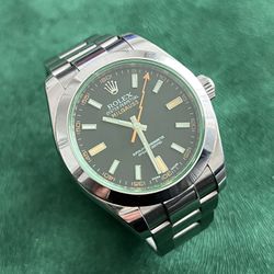 Rolex Milgauss 116400GV Green Crystal 