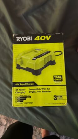 Ryobi 40v fast charger