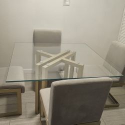 Glass Table Like New