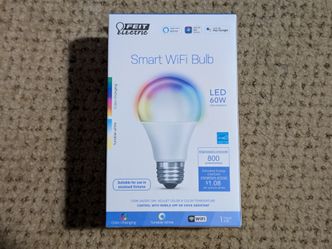 16x Brand NEW Feit Smart RGB WiFi A19 E26 Dimmable Smart LED Light Bulb