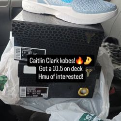 Kobe Protro 6s Caitlin Clark  Size 10.5