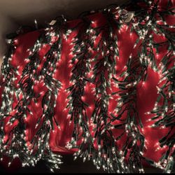 Set of 7 Beautiful Garland Light Strands - Unique Christmas Lights Holiday Home Decor tree - Simi 