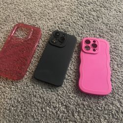 iPhone 15 Pro case and screen protectors