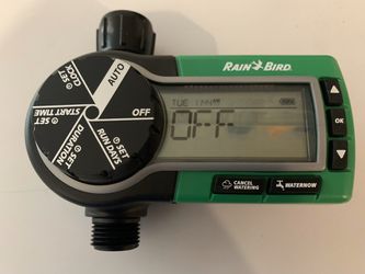 Rain Bird Automatic Sprinkler Timer