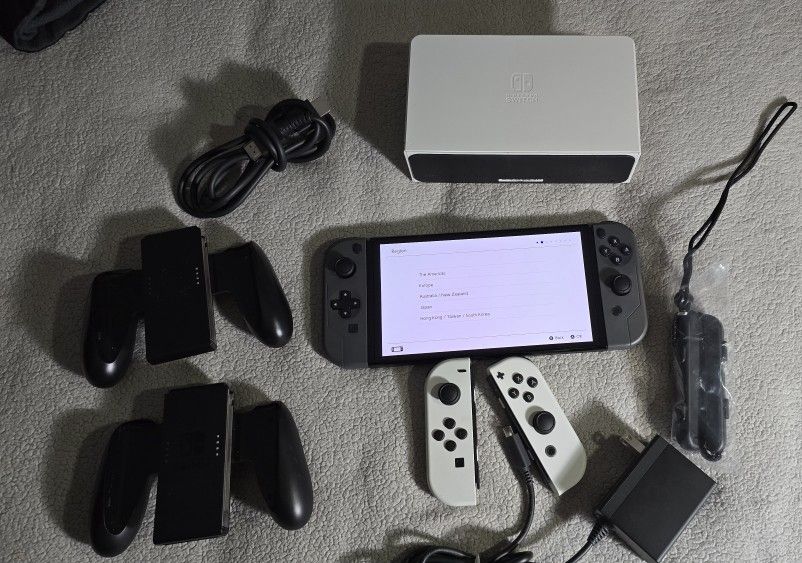 Nintendo Switch Oled White Edition
