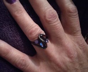 Purple 3Carat Marquise Ring