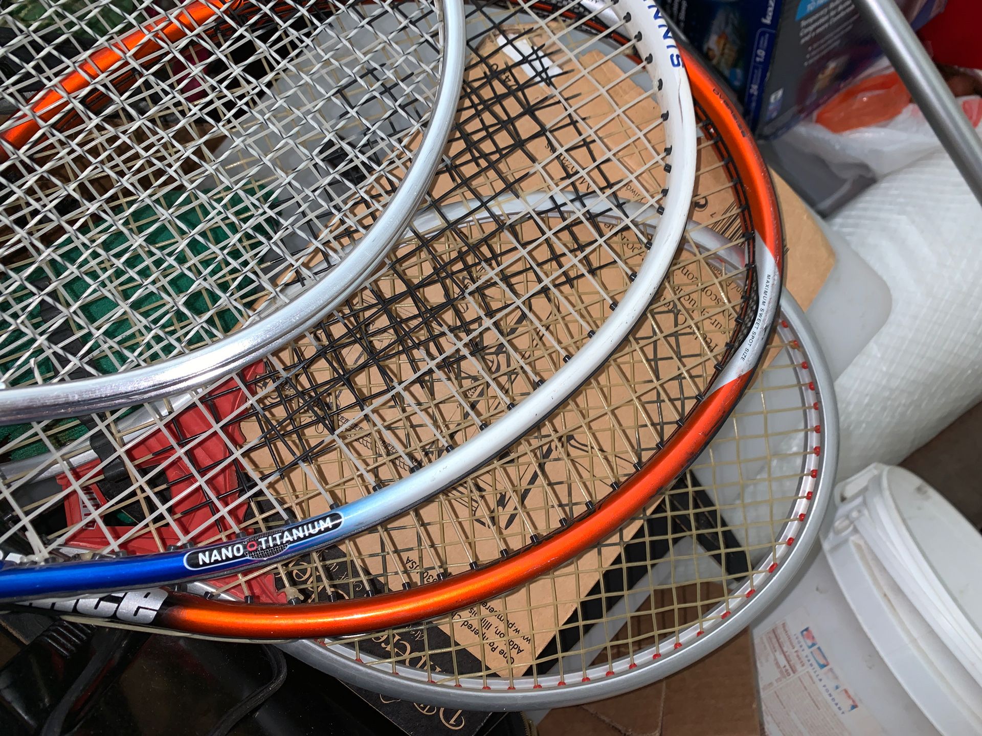 Tennis rackets