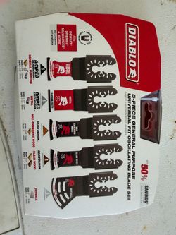 Diablo oscillating blade set