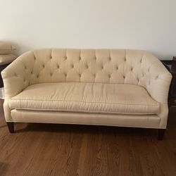 The Colony Gold Rounded Sofa