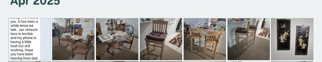 Wooden Stools. 150 Clear