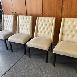 Ashley Home Furniture Cushioned Dining Chairs