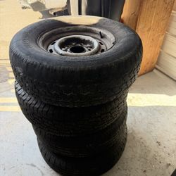4 Tires On the Rims FORD VAN 100. OBO