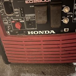 Honda generator eg2800i