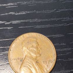 1970 D Lincoln Cent Penny Double Die , Small Date Error