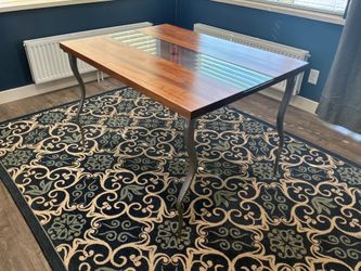 Custom Walnut dining table