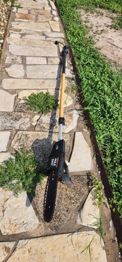 pole saw tree trimming