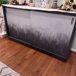 Hand Painted Buffett Table