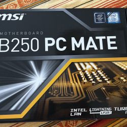 Motherboard B250 + I5 Intel CPU