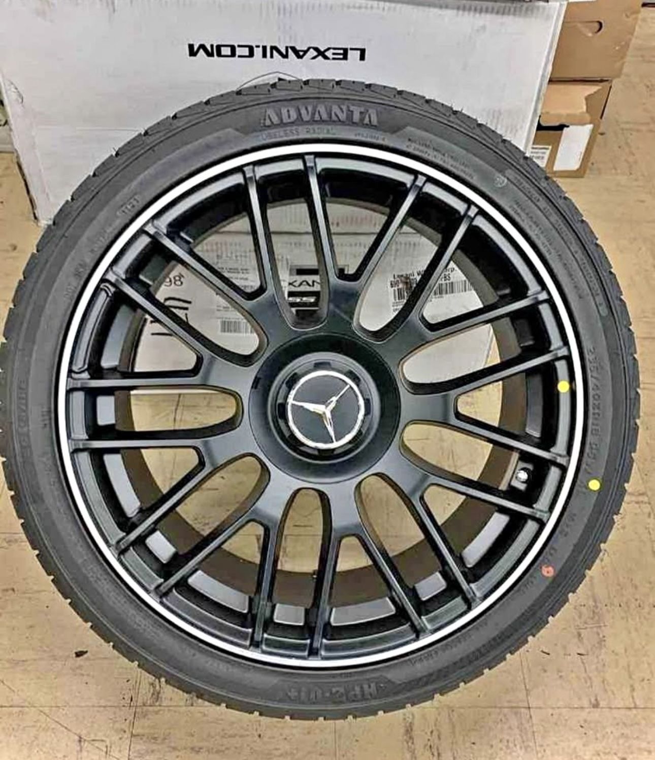 Mercedes 18" new amg style rims tires set cla c250 c300