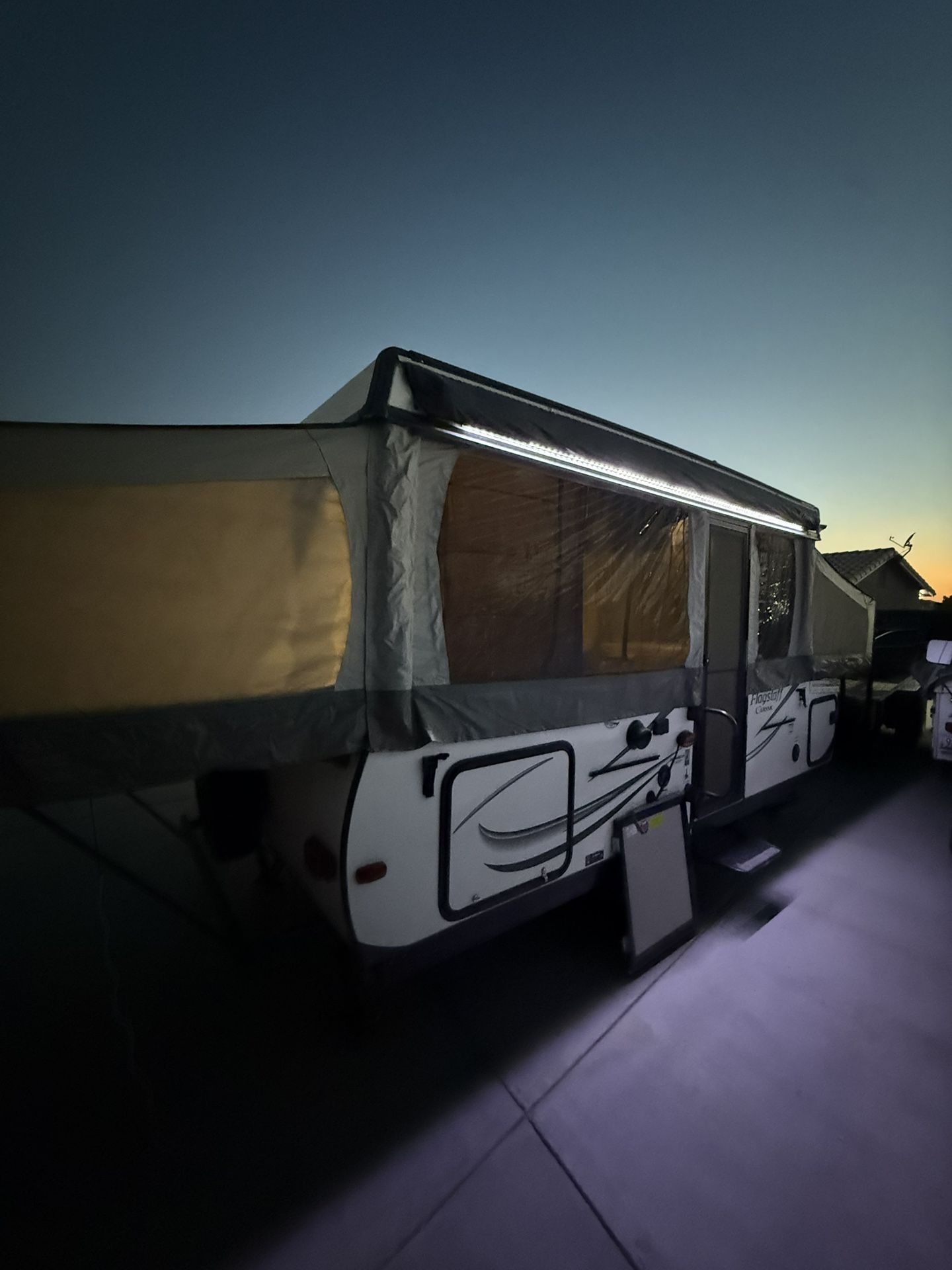 2018 Flagstaff Classic Pop Up Trailer