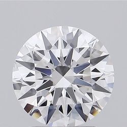 2.29 Carat Round Cut Lab Diamond