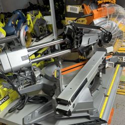 RIDGID CORDED 15 AMP SLIDING 12"IN MITER SAW NEW 