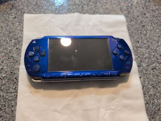 Sony PSP  3000  Blue  Mod version