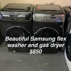 Beautiful Samsung Flex Washer And Gas Dryer 