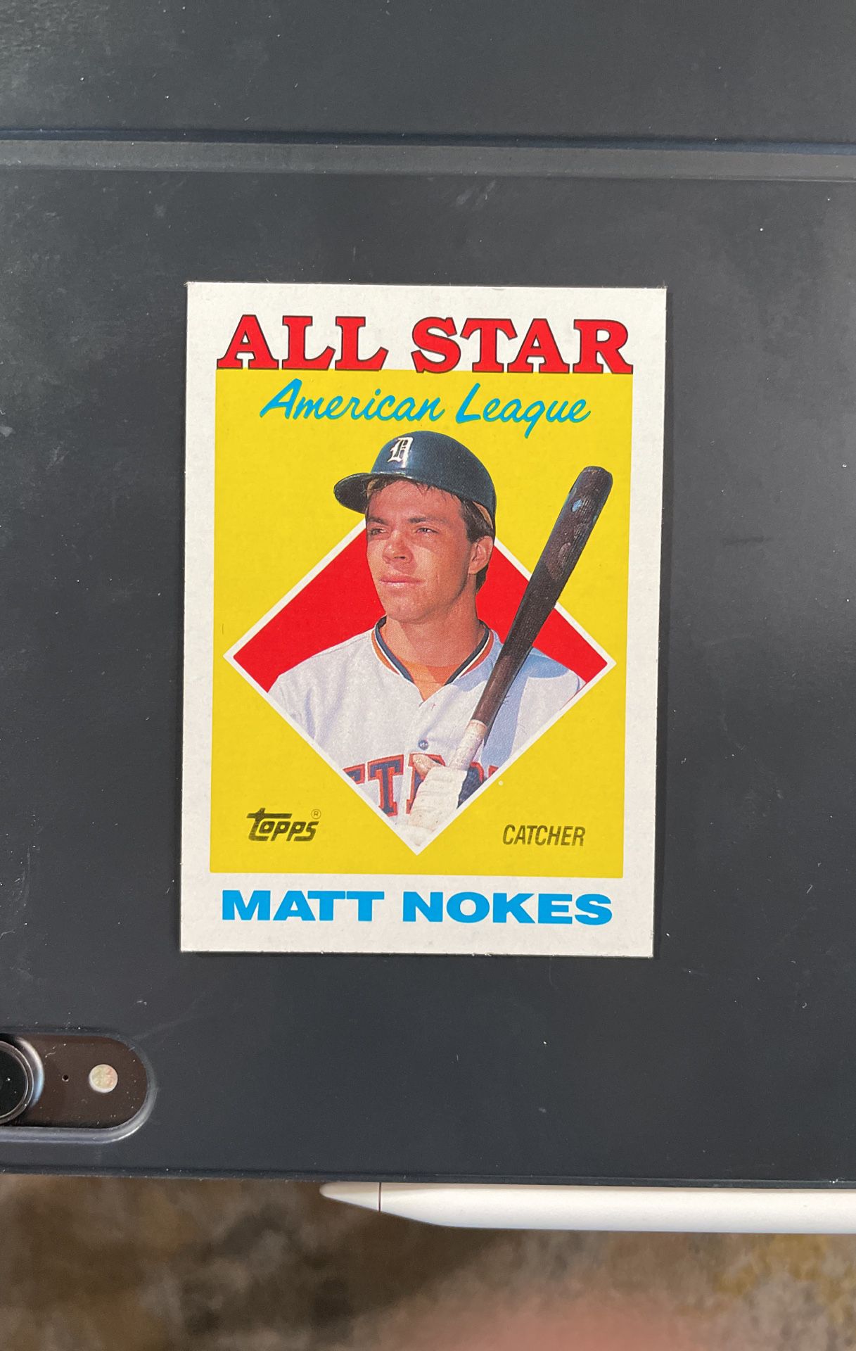 1990 Matt Nokes Topps #393 All Star