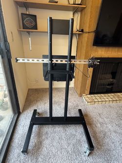 Tv stand with wheels
