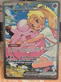 Lillie’s Clefairy ex 280/217 Pokemon Ascended Heroes SIR - PACK FRESH M/NM