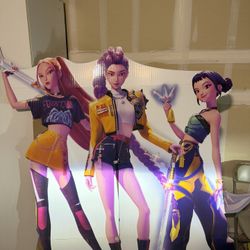 K Pop demon Hunters Backdrop 