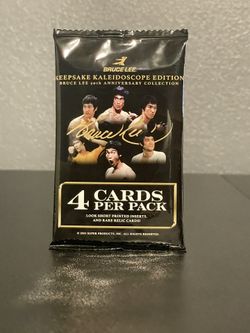 2024 Bruce Lee Keepsake 50th Anniversary Kaleidoscope Edition Single Card Pack