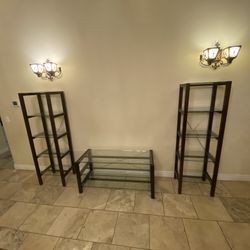 3 Glass Shelves