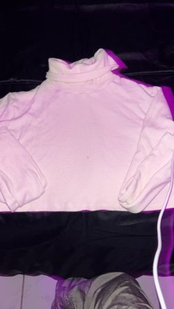 White Turtle Neck