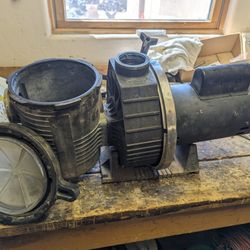 Working A.O. Smith 1.5HP Pool Motor And Housing