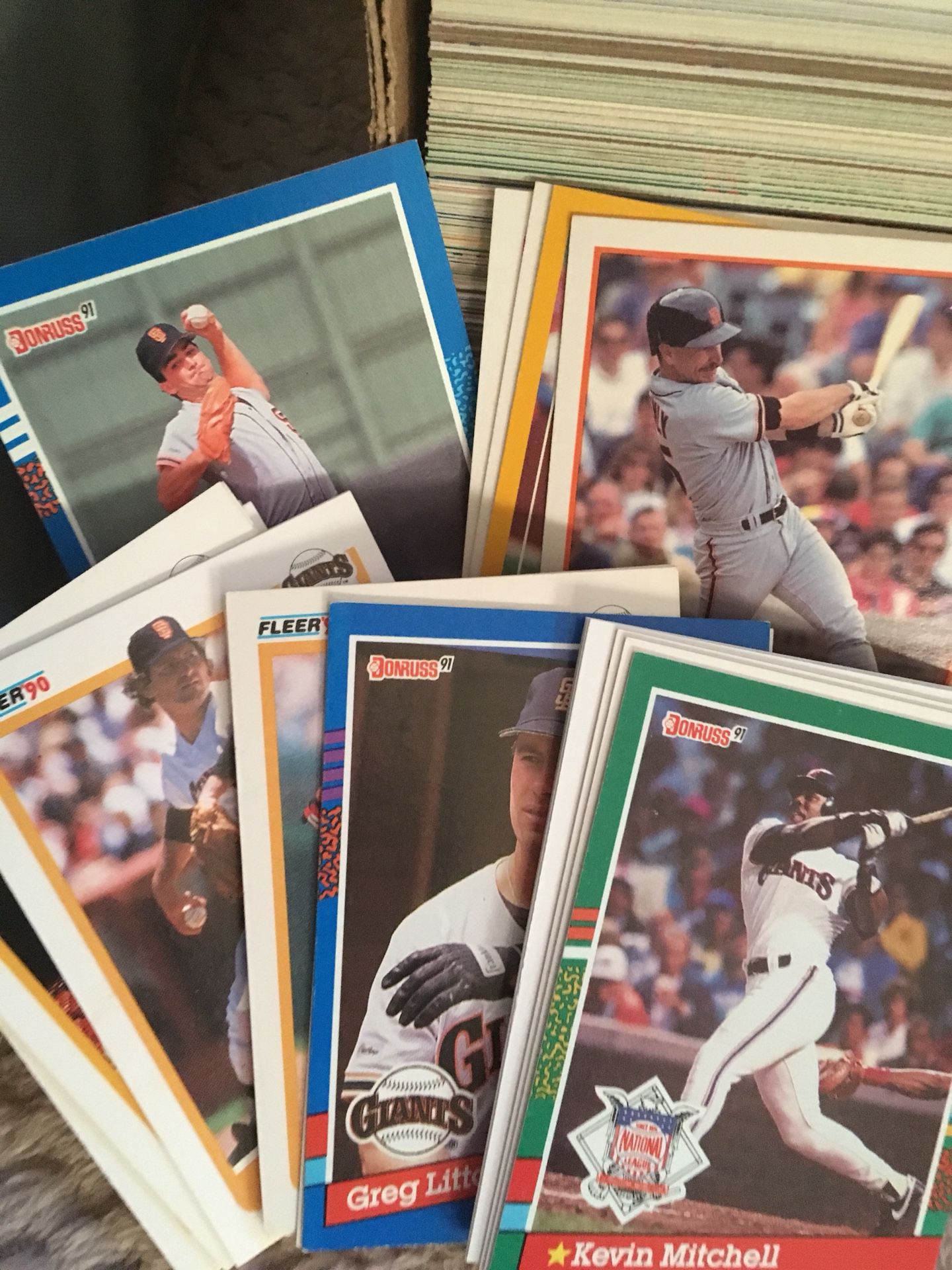 Donruss, fleer, upper-deck, baseball cards
