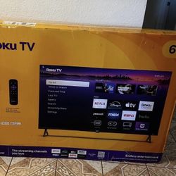 Smart TV Roku 4k 65 Inch NEW