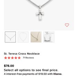 16 Inch Cross Necklace