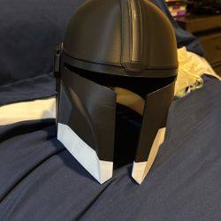 Mandalorian helmet 3d Printed Unofficial 