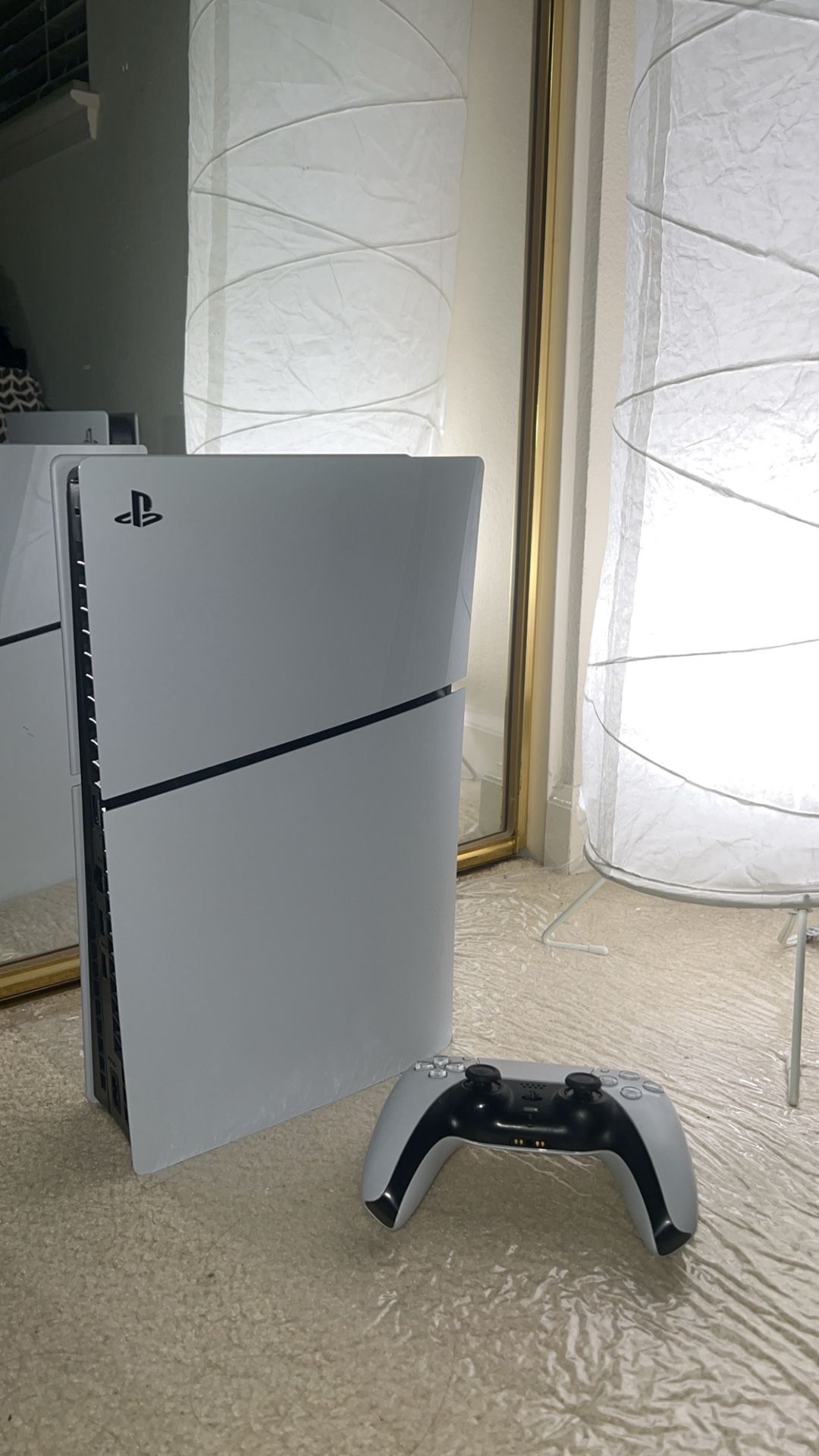 PS5 PlayStation 5 Digital Slim 1 TB Storage Comes with Controller Accessories and Cables