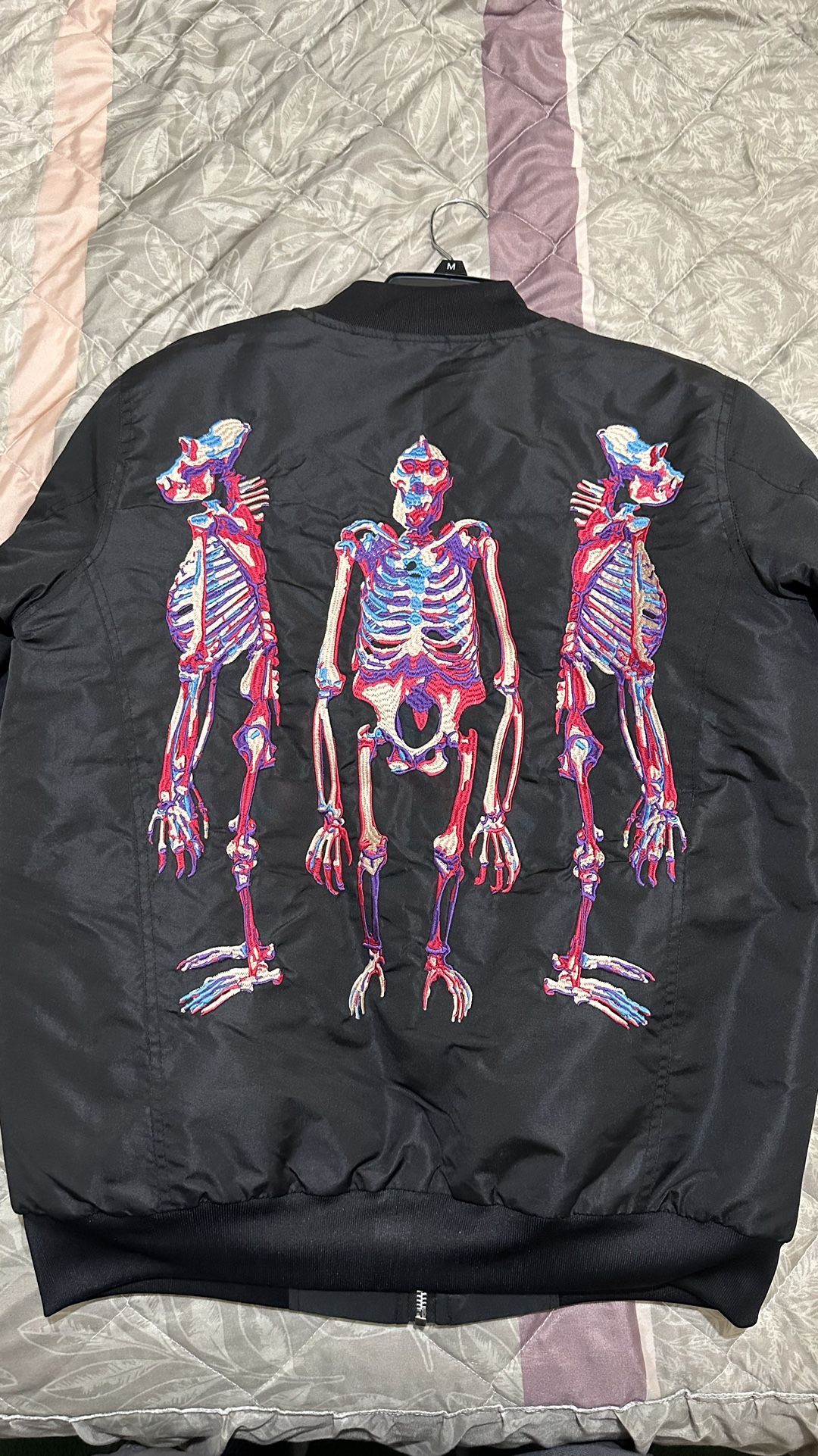 Quality Clothing Stoned Ape Bomber Jacket
